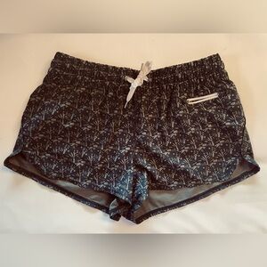 Vuori Women's Black and Gray Athletic Shorts